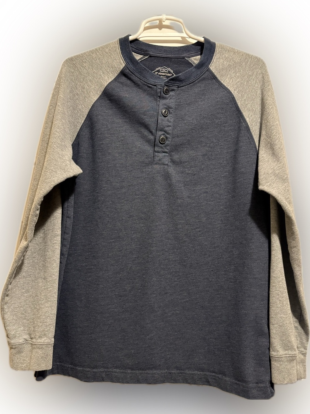🩶Registered Trademark💙 Legacy Henley Sweatshirt